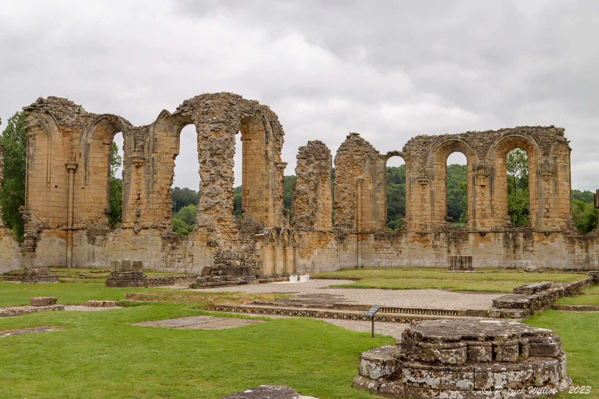 Byland Abbey, North York Moors National Park